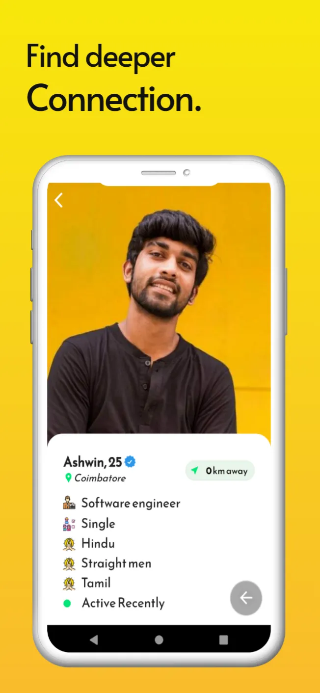 Mizhi - Malayali Dating App | Indus Appstore | Screenshot