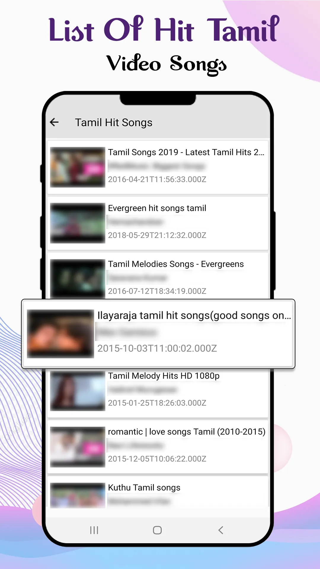 Tamil Songs: Tamil Video: Tami | Indus Appstore | Screenshot