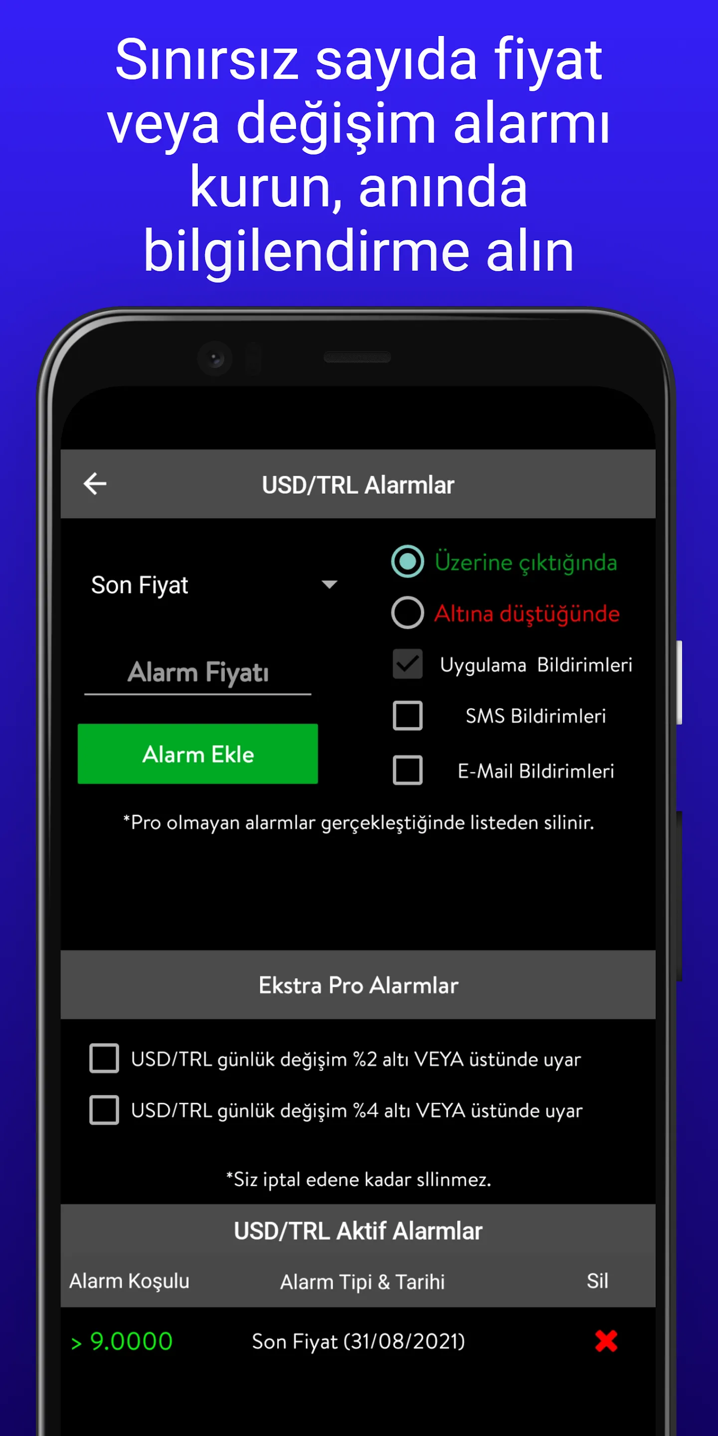 Canlı Döviz - Borsa ve Altın | Indus Appstore | Screenshot