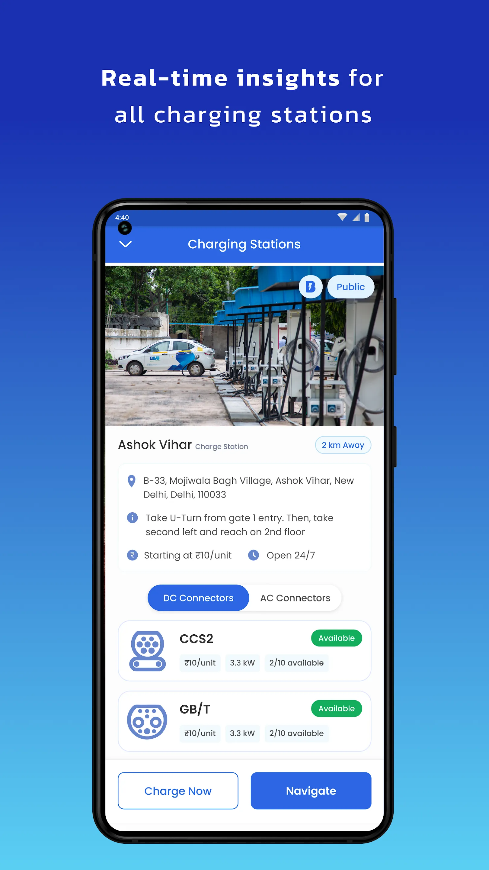 BluSmart Charge: EV Charging | Indus Appstore | Screenshot