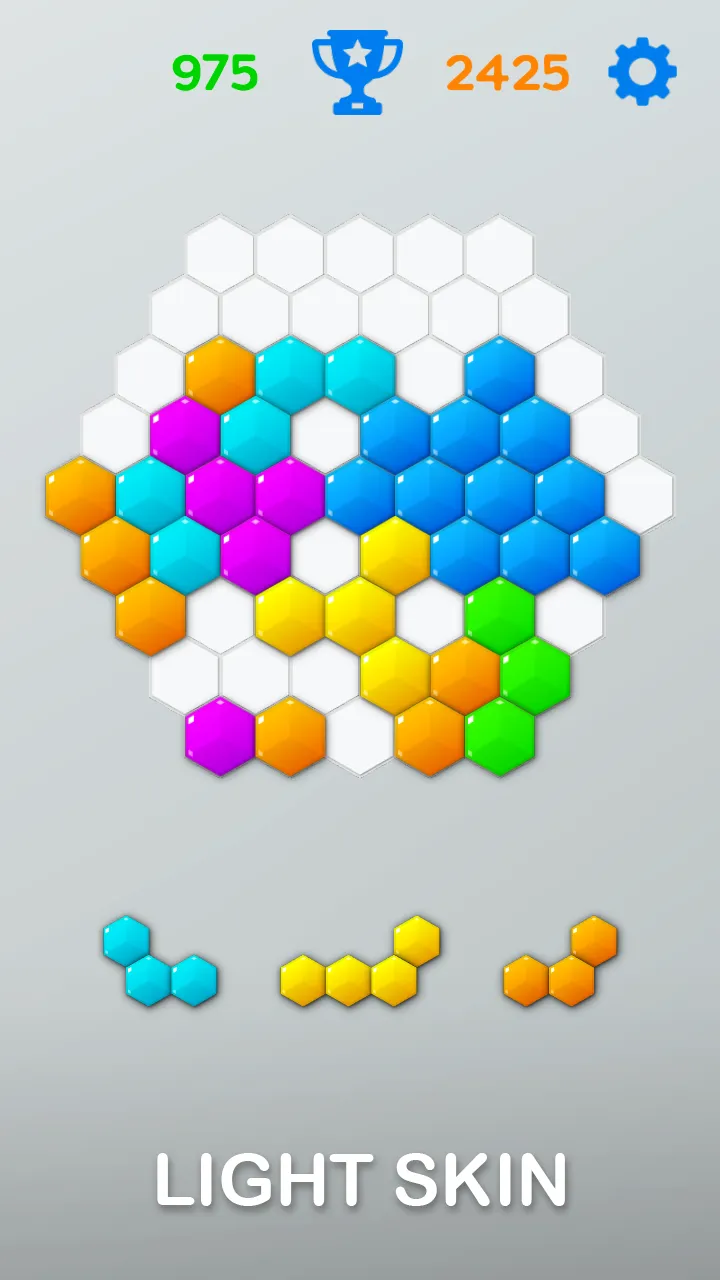 Hex Puzzle: Hexagon Merge Bloc | Indus Appstore | Screenshot