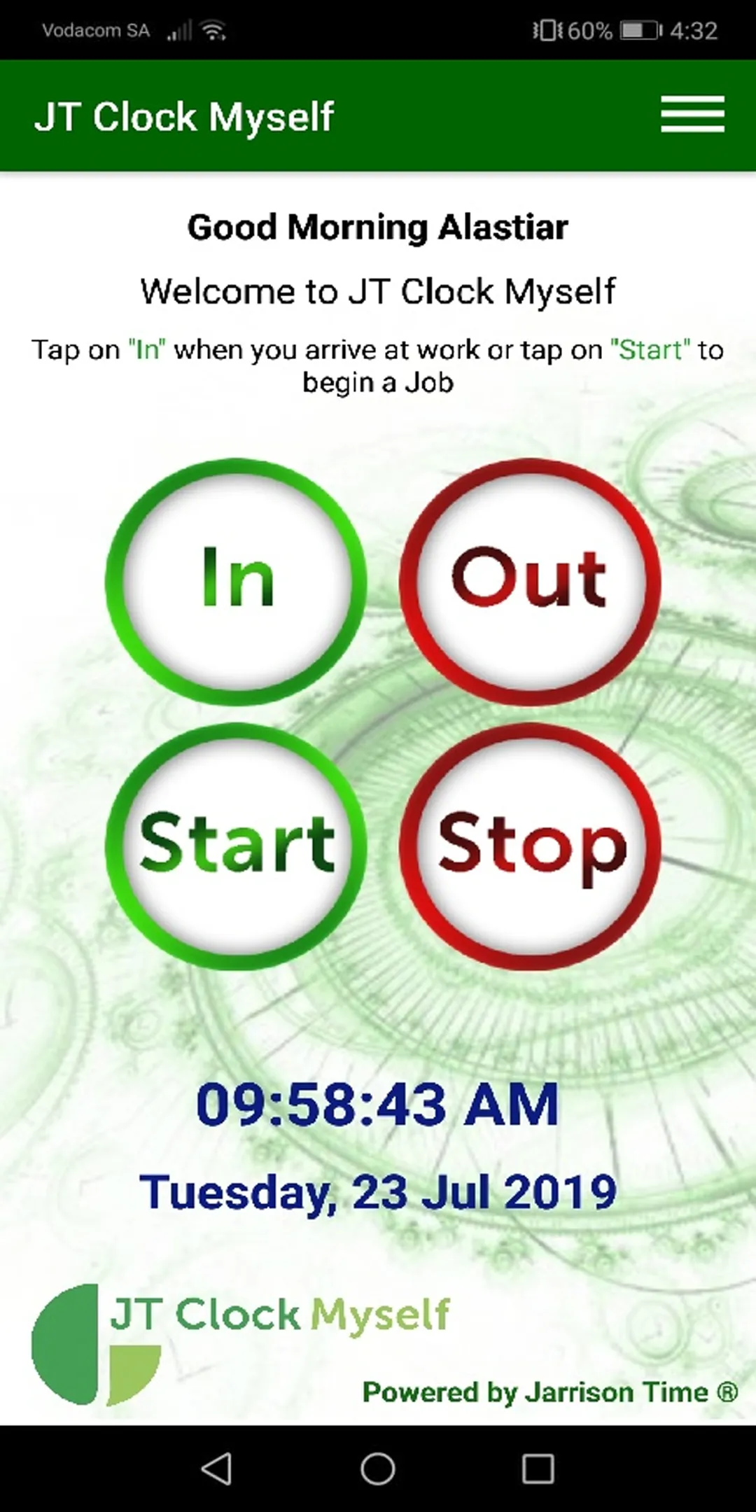 JT Clock | Indus Appstore | Screenshot