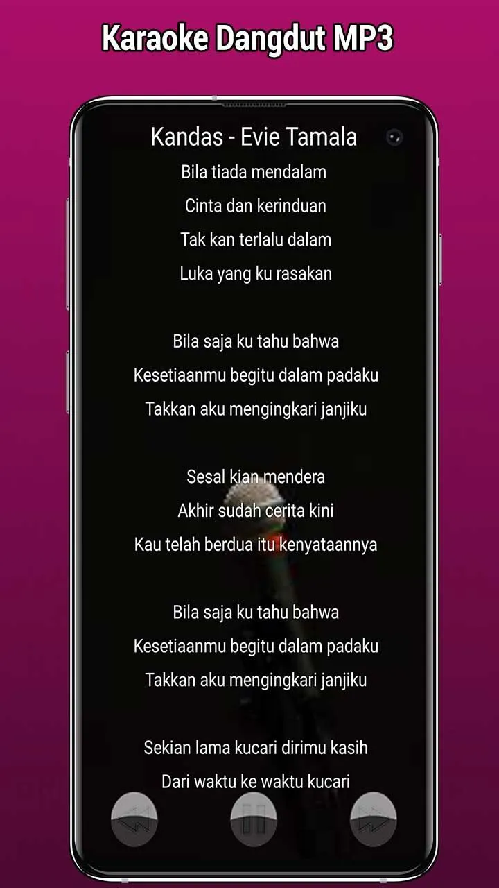 Karaoke Dangdut MP3 | Indus Appstore | Screenshot