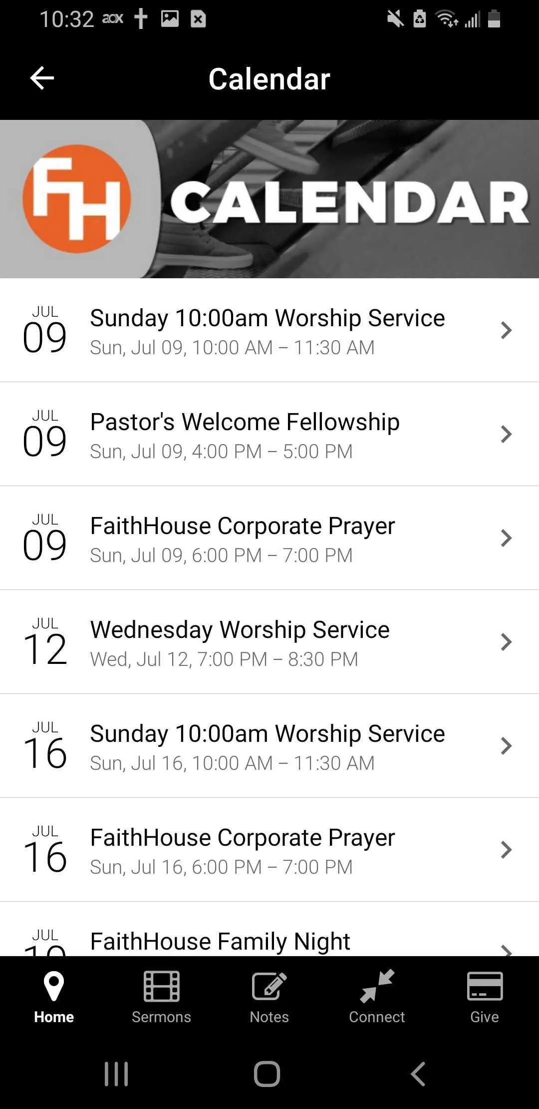 FaithHouse Church | Indus Appstore | Screenshot