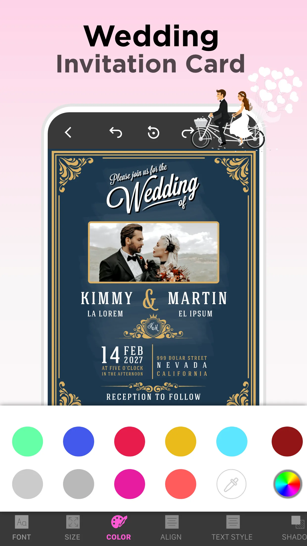 Invitation Card Maker & Design | Indus Appstore | Screenshot