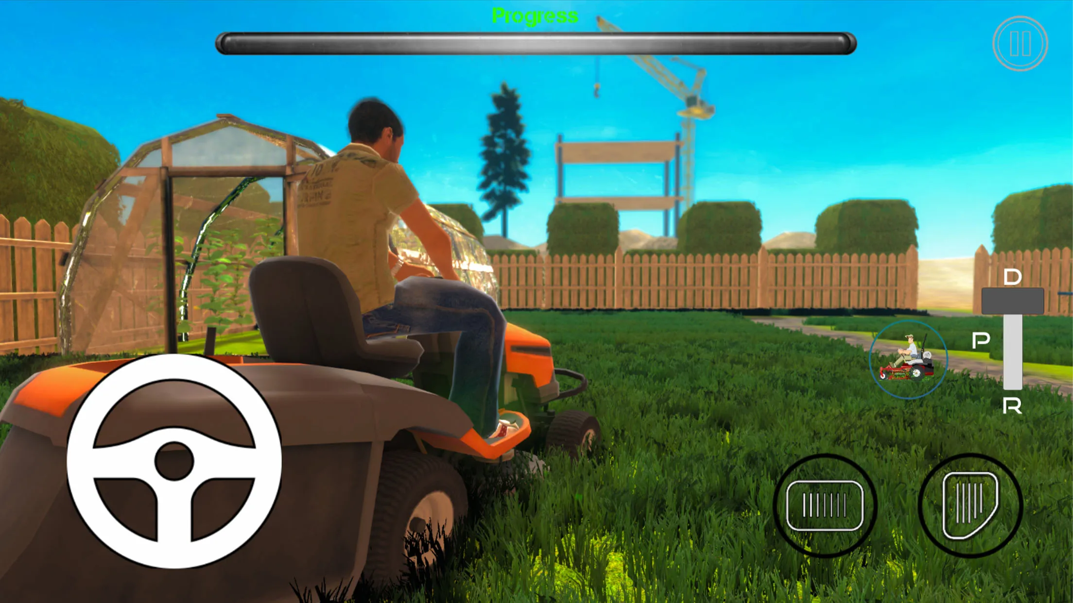 Lawn Mower Simulator 2024 | Indus Appstore | Screenshot