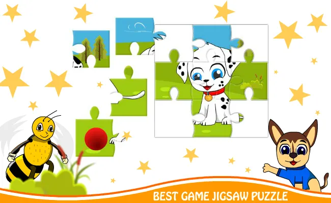 Puppy Jigsaw Puzzle Paw Bee | Indus Appstore | Screenshot