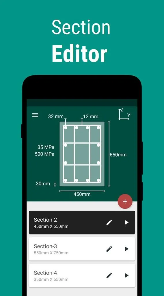 RCC Column Design - Civil Engi | Indus Appstore | Screenshot