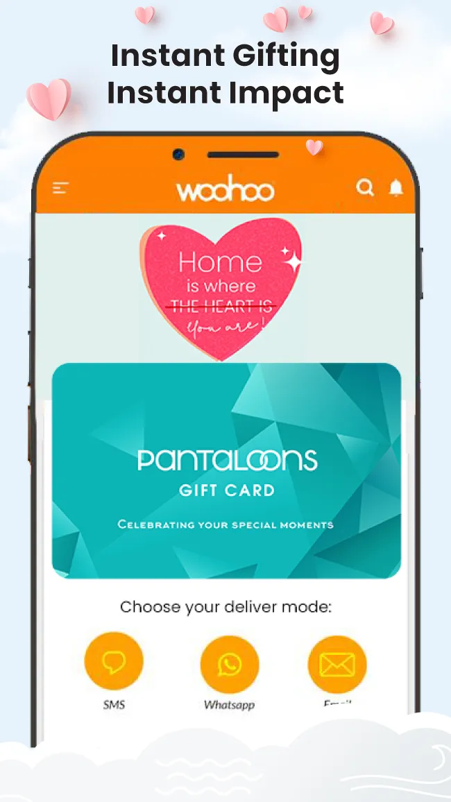 Woohoo - Digital Gift Cards | Indus Appstore | Screenshot