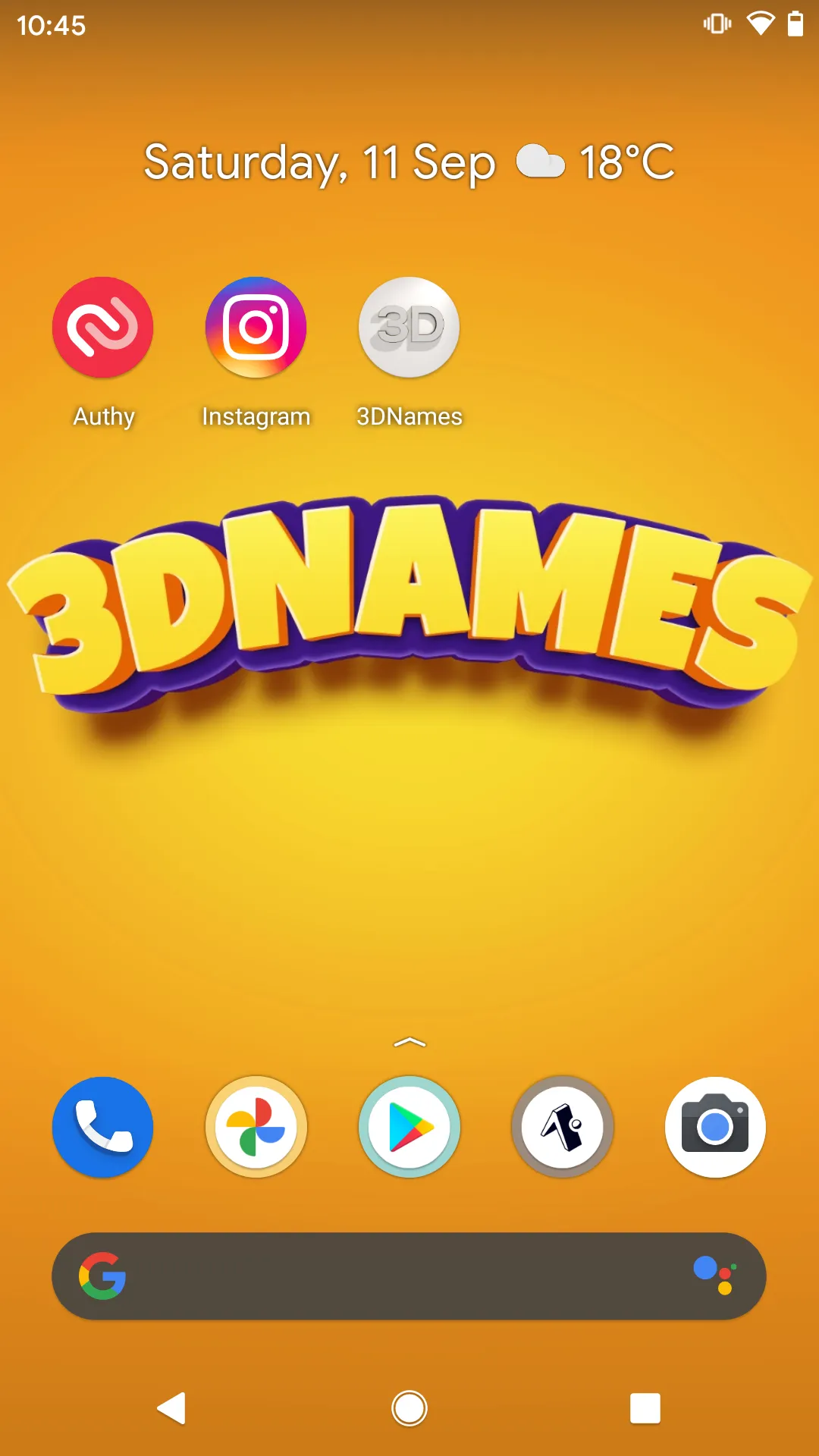 3D Names | Indus Appstore | Screenshot