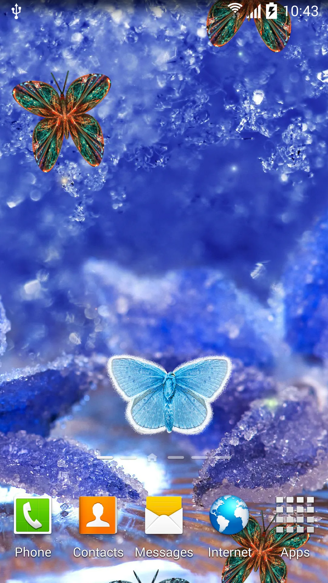 Abstract Butterflies Wallpaper | Indus Appstore | Screenshot