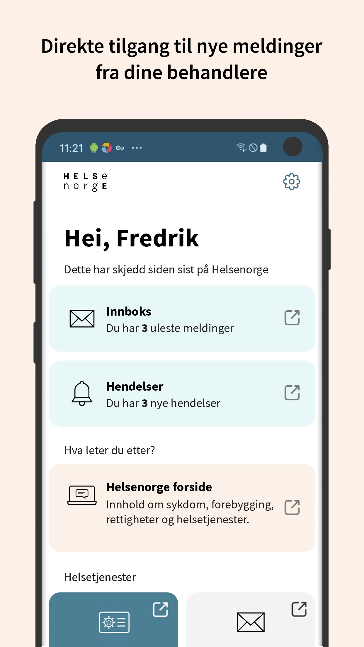 Helsenorge | Indus Appstore | Screenshot