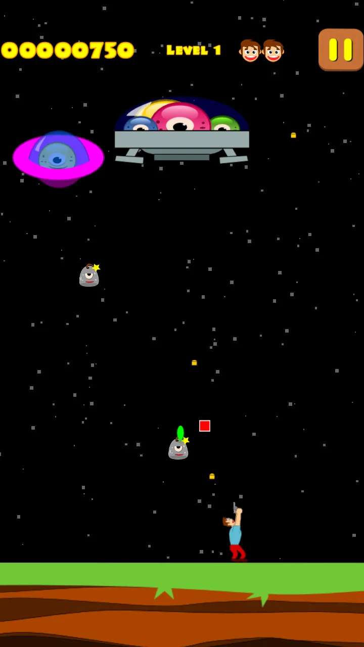 Jelly Invaders : UFO Invasion | Indus Appstore | Screenshot