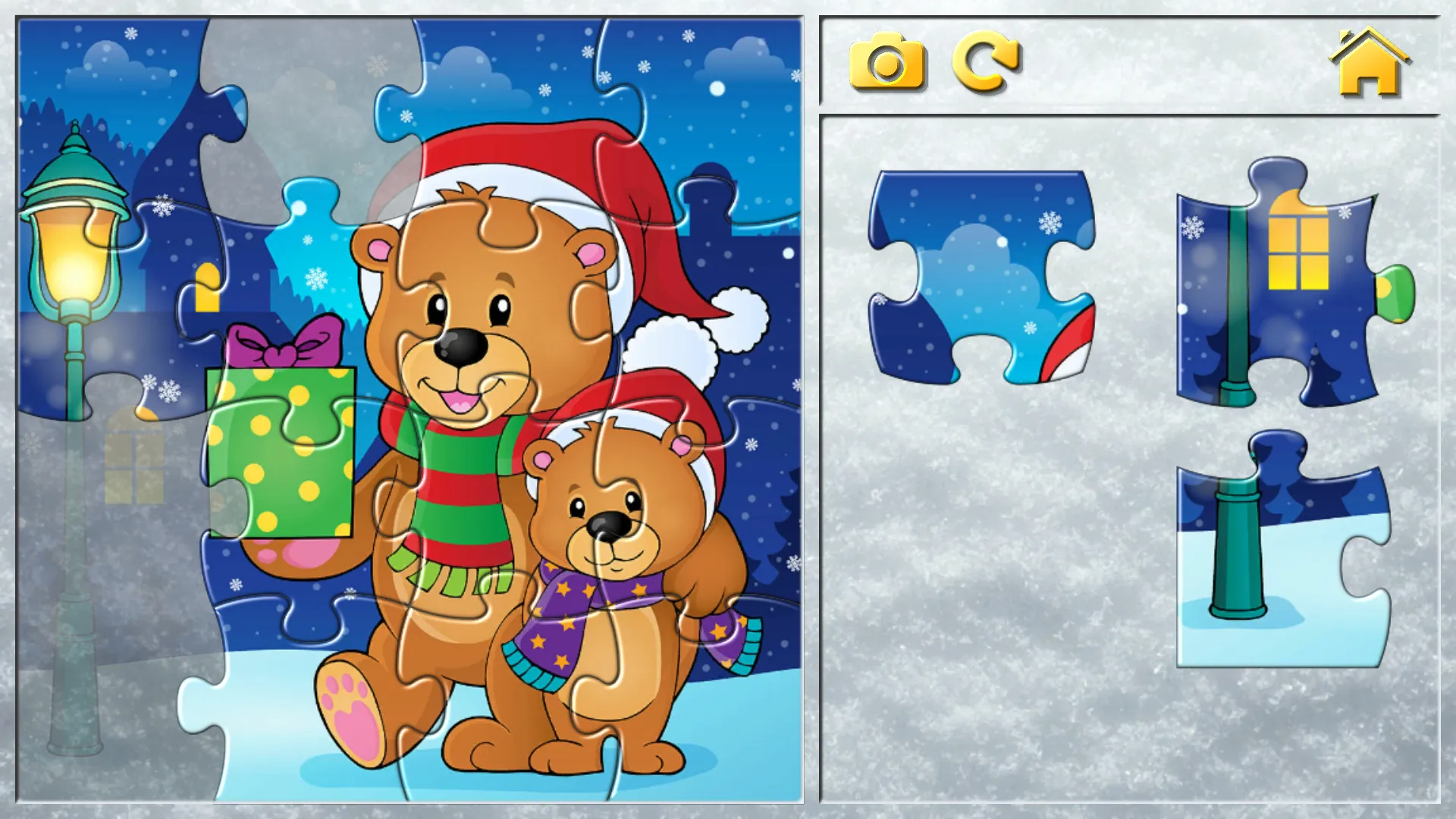 Christmas Puzzles for Kids | Indus Appstore | Screenshot