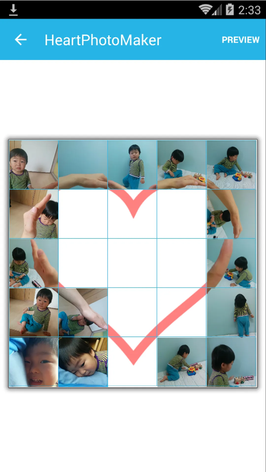 Heart Photo Maker -collage fun | Indus Appstore | Screenshot