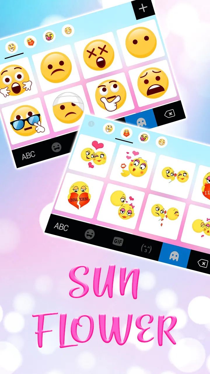 Pink Pedals Keyboard Theme | Indus Appstore | Screenshot