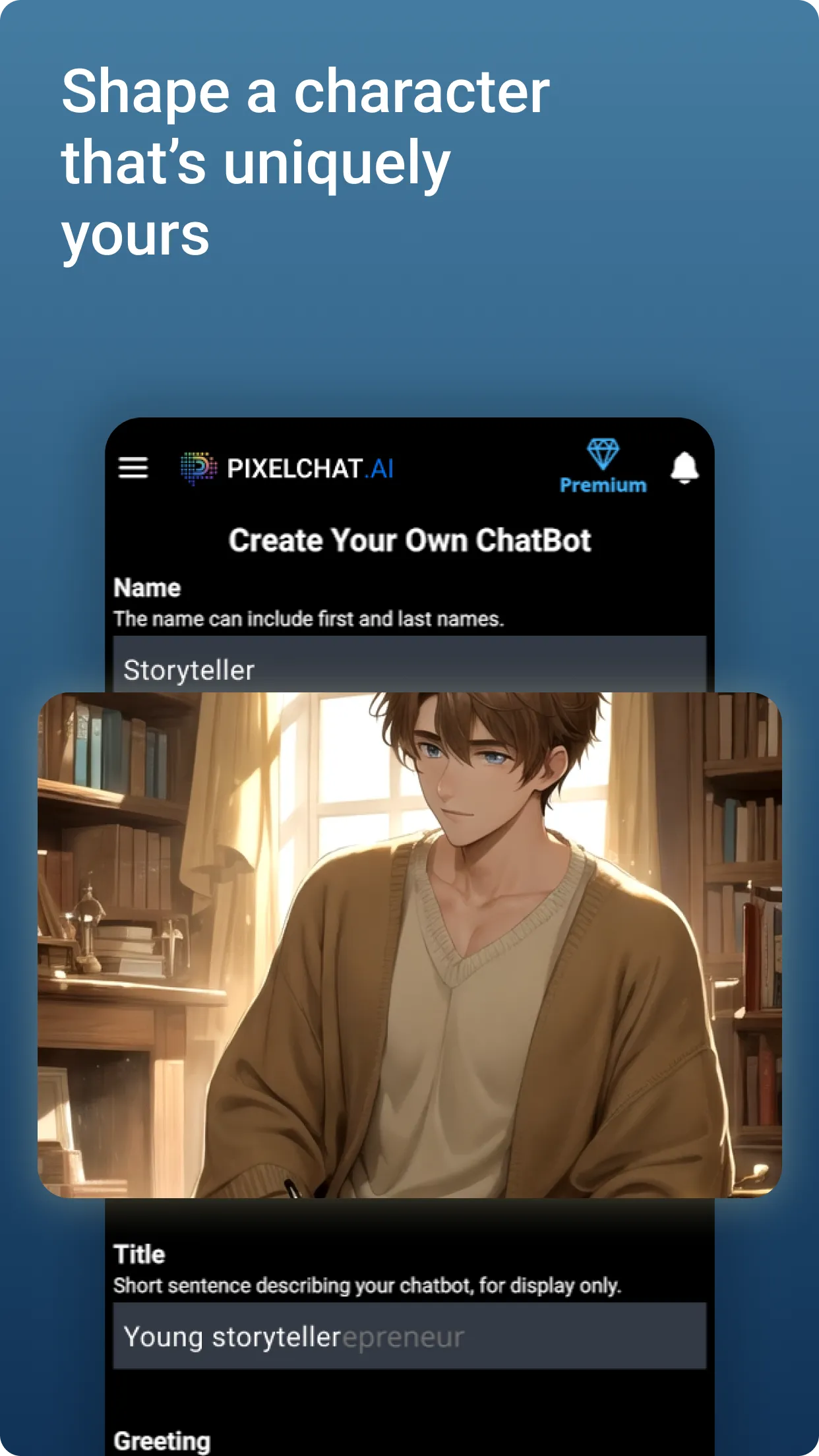 PixelChat - AI Character Chat | Indus Appstore | Screenshot