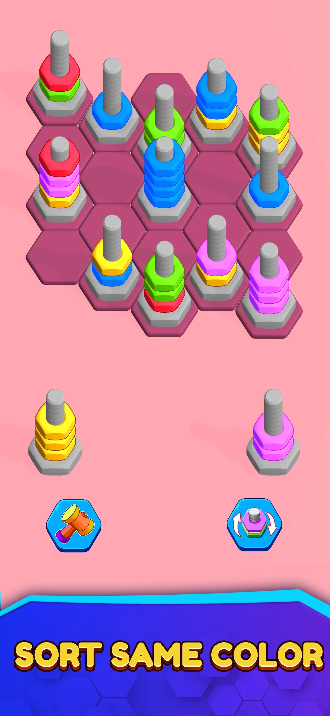 Nut Sort - Color Match | Indus Appstore | Screenshot