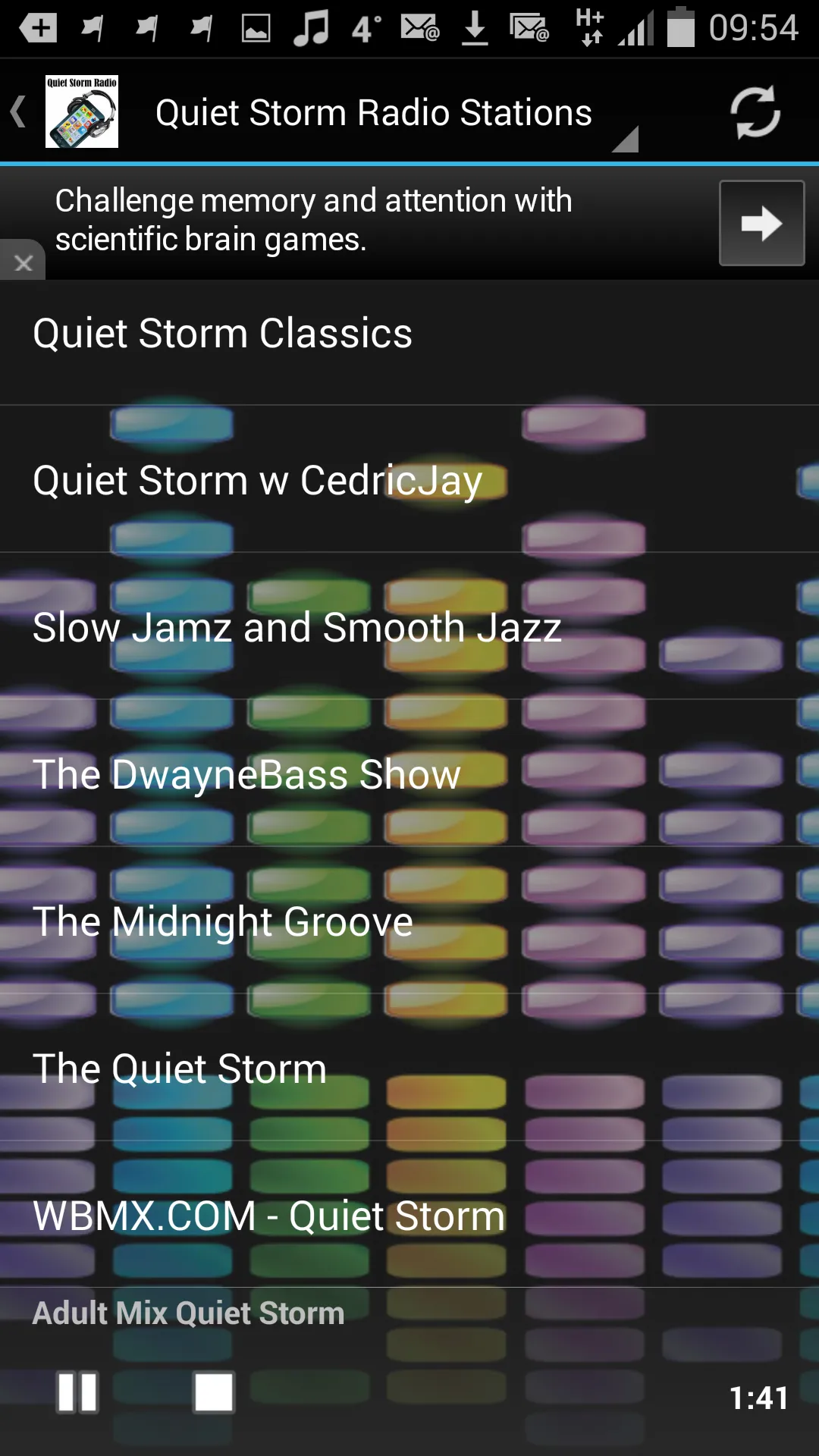 Quiet Storm Radio Stations | Indus Appstore | Screenshot