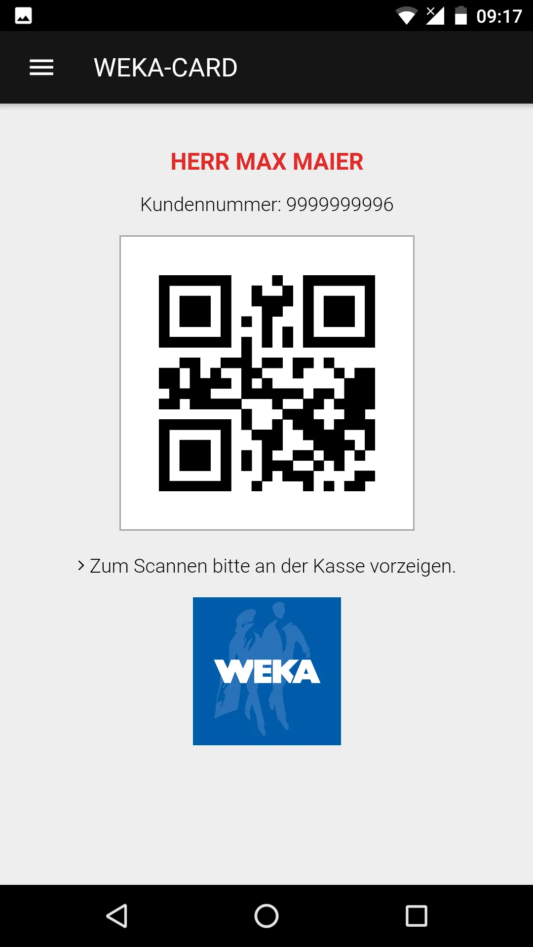 WEKA Kaufhaus | Indus Appstore | Screenshot