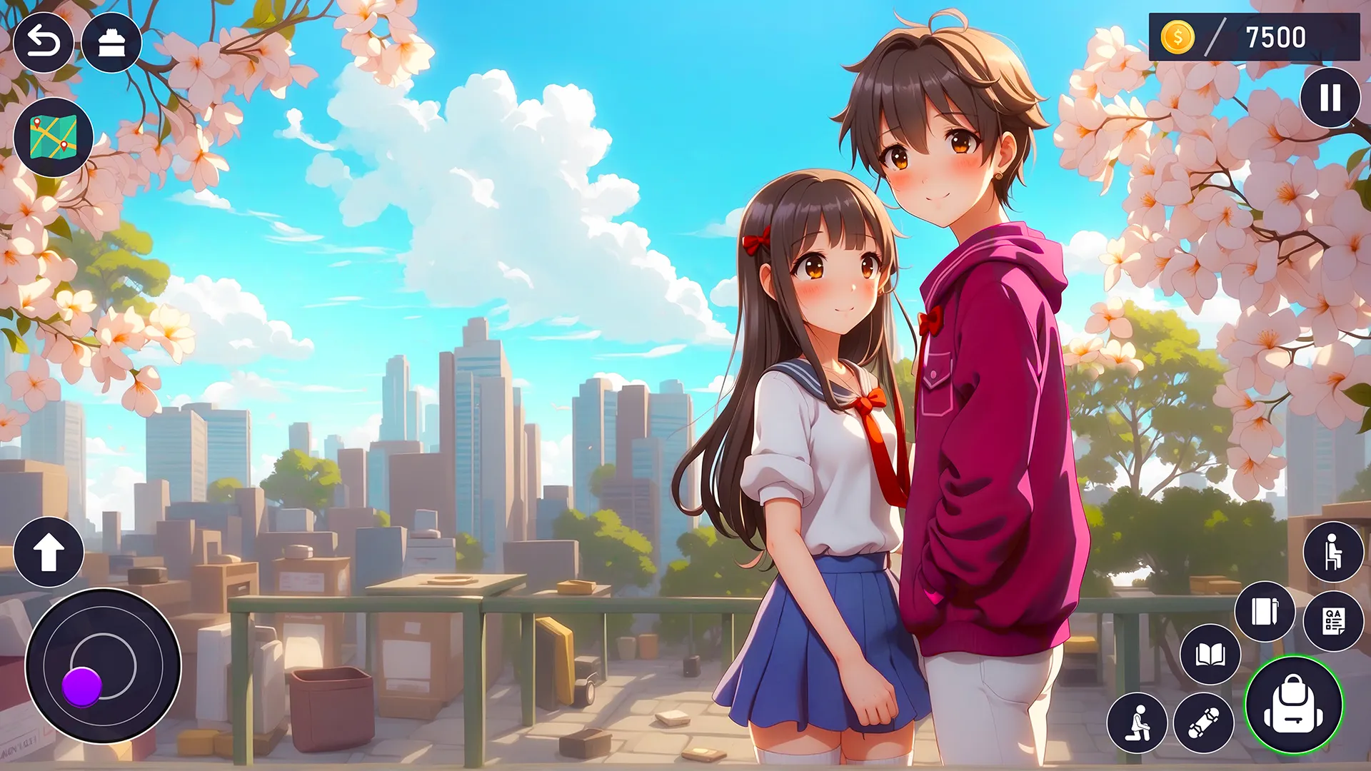 High School Love Anime Games | Indus Appstore | Screenshot