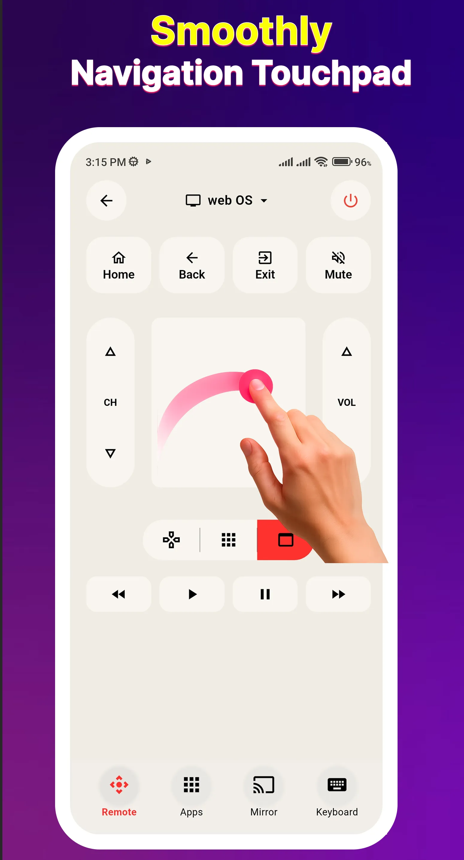 Remote for LG Smart TV | Indus Appstore | Screenshot