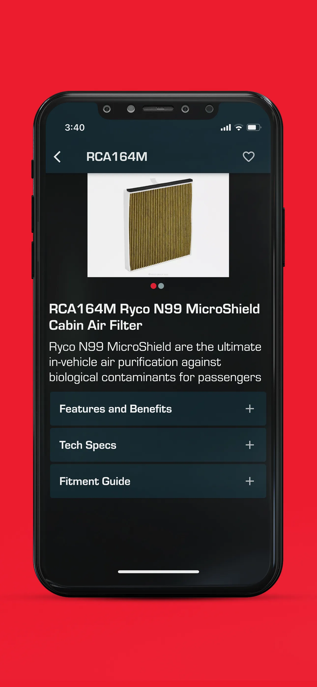 Ryco Filters | Indus Appstore | Screenshot