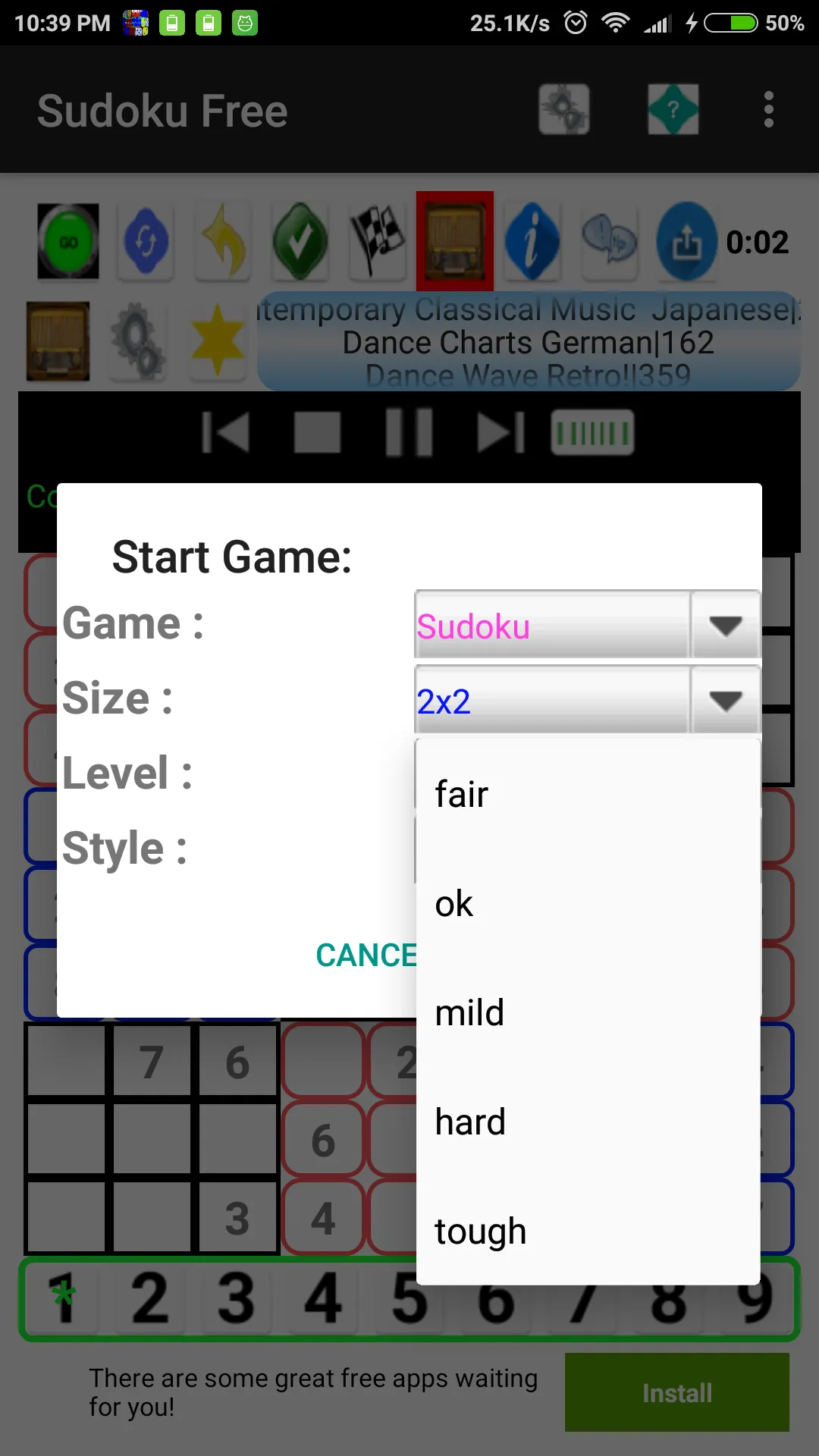 Sudoku Game | Indus Appstore | Screenshot