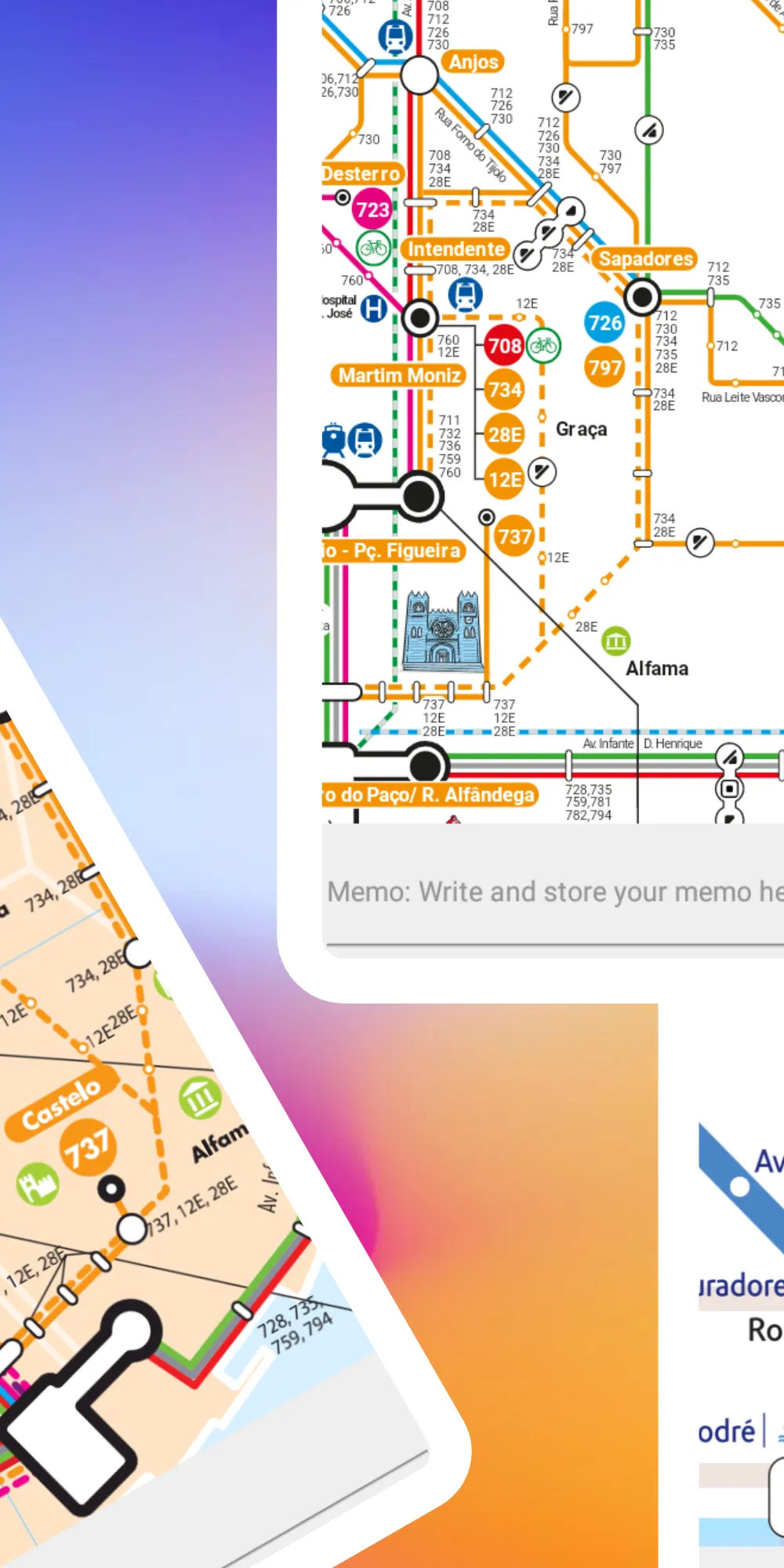 Lisbon Metro Guide and Subway  | Indus Appstore | Screenshot