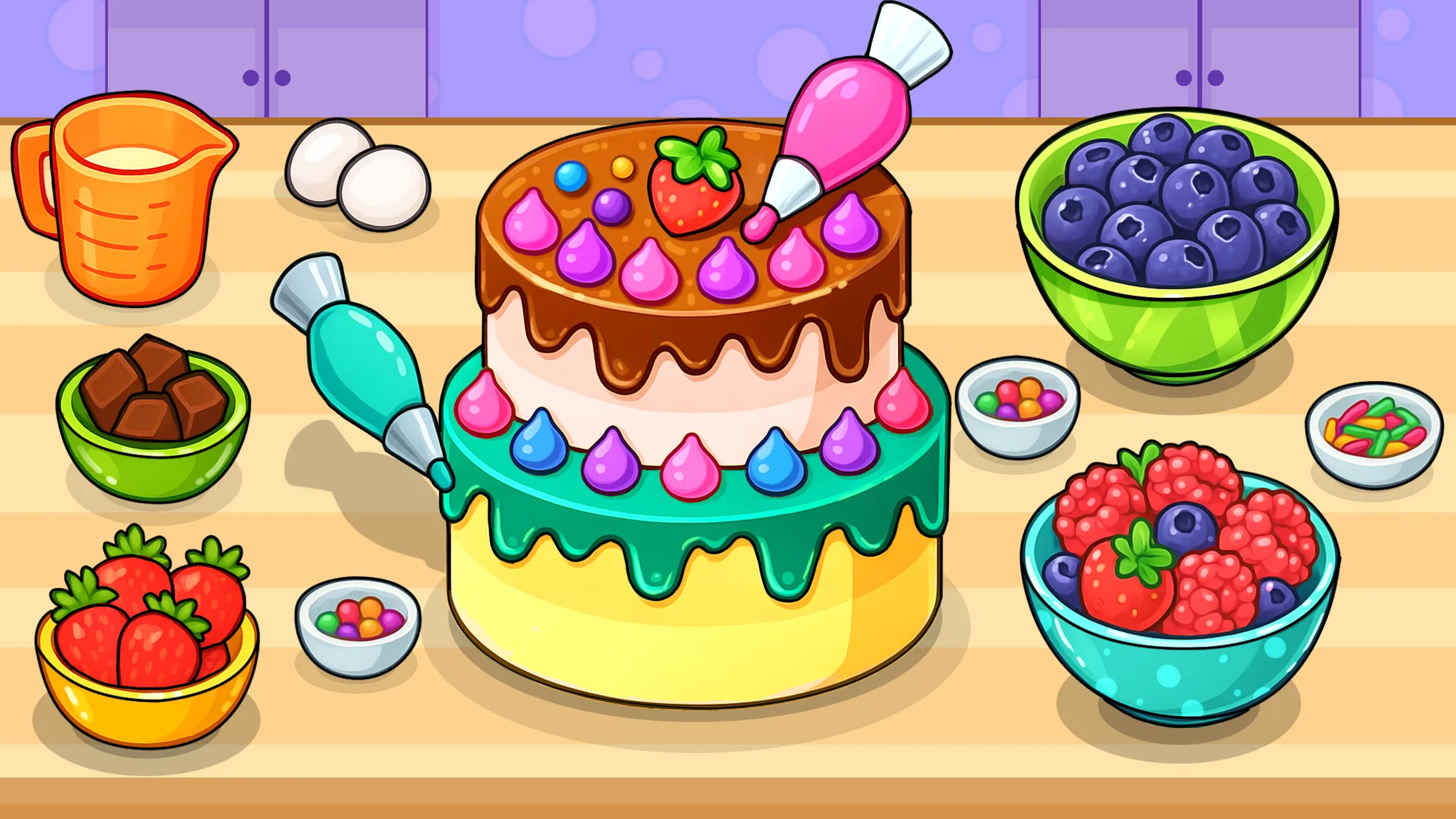 Kitchen Set Cooking and Baking | Indus Appstore | Screenshot