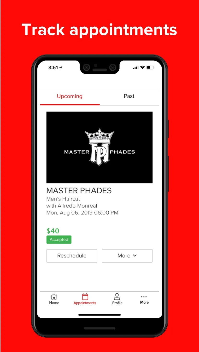 Master Phades Barbershop | Indus Appstore | Screenshot