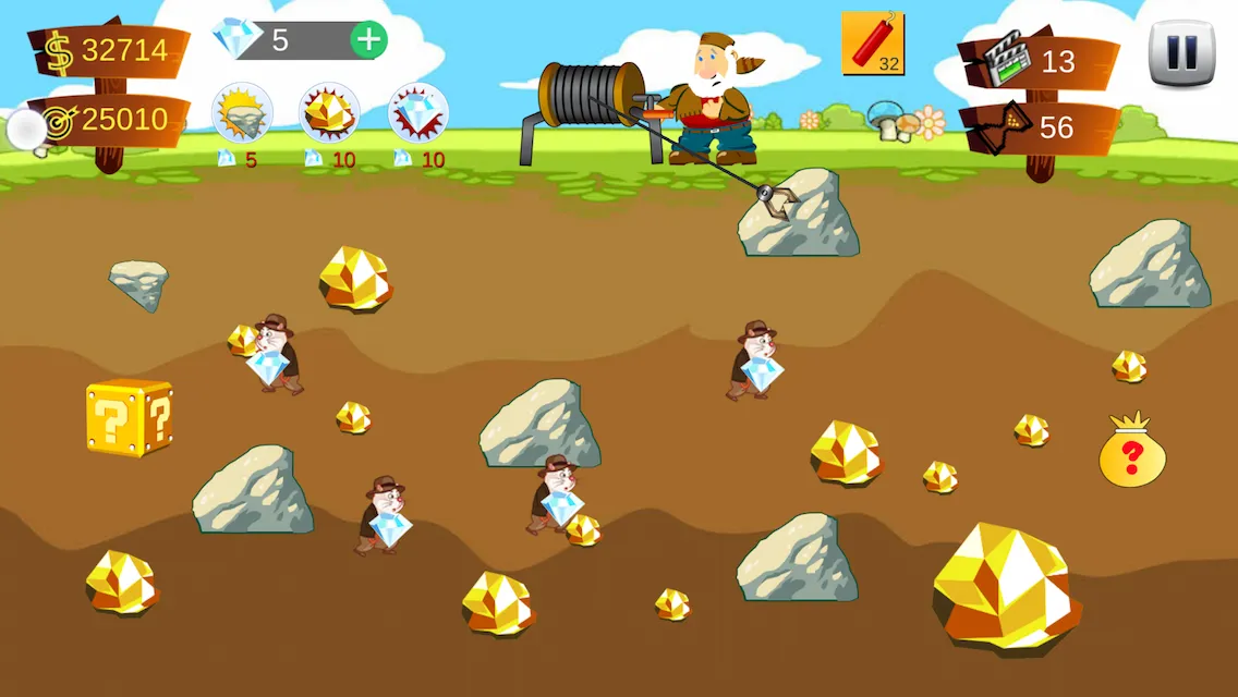 Gold Miner Super | Indus Appstore | Screenshot