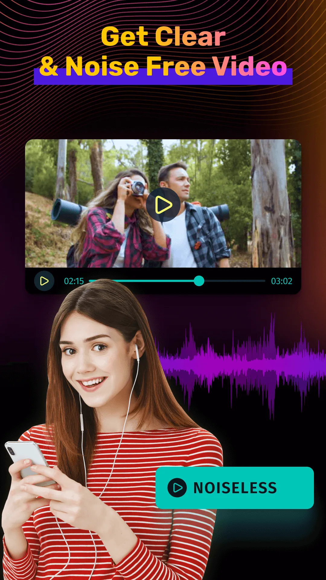 AI Noise Remover: Audio&Video | Indus Appstore | Screenshot