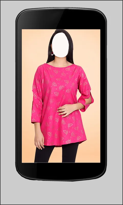 Women Short Kurta Tops Photo | Indus Appstore | Screenshot