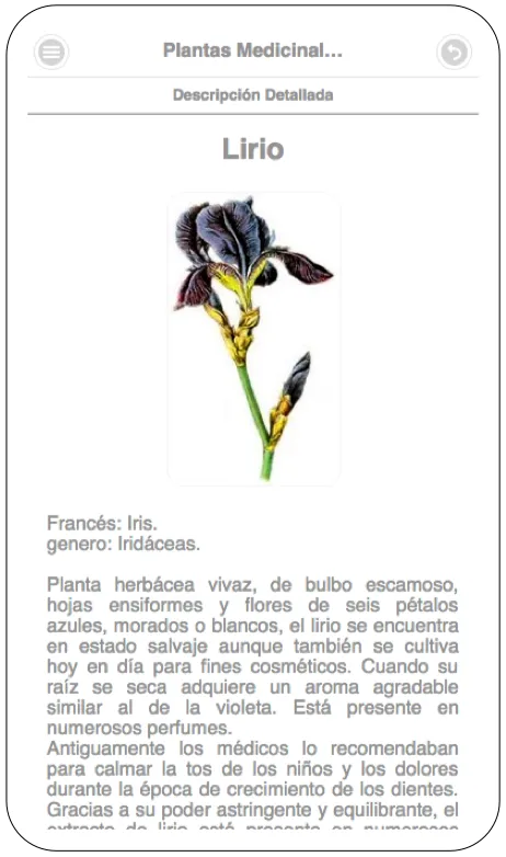 Plantas Medicinales | Indus Appstore | Screenshot