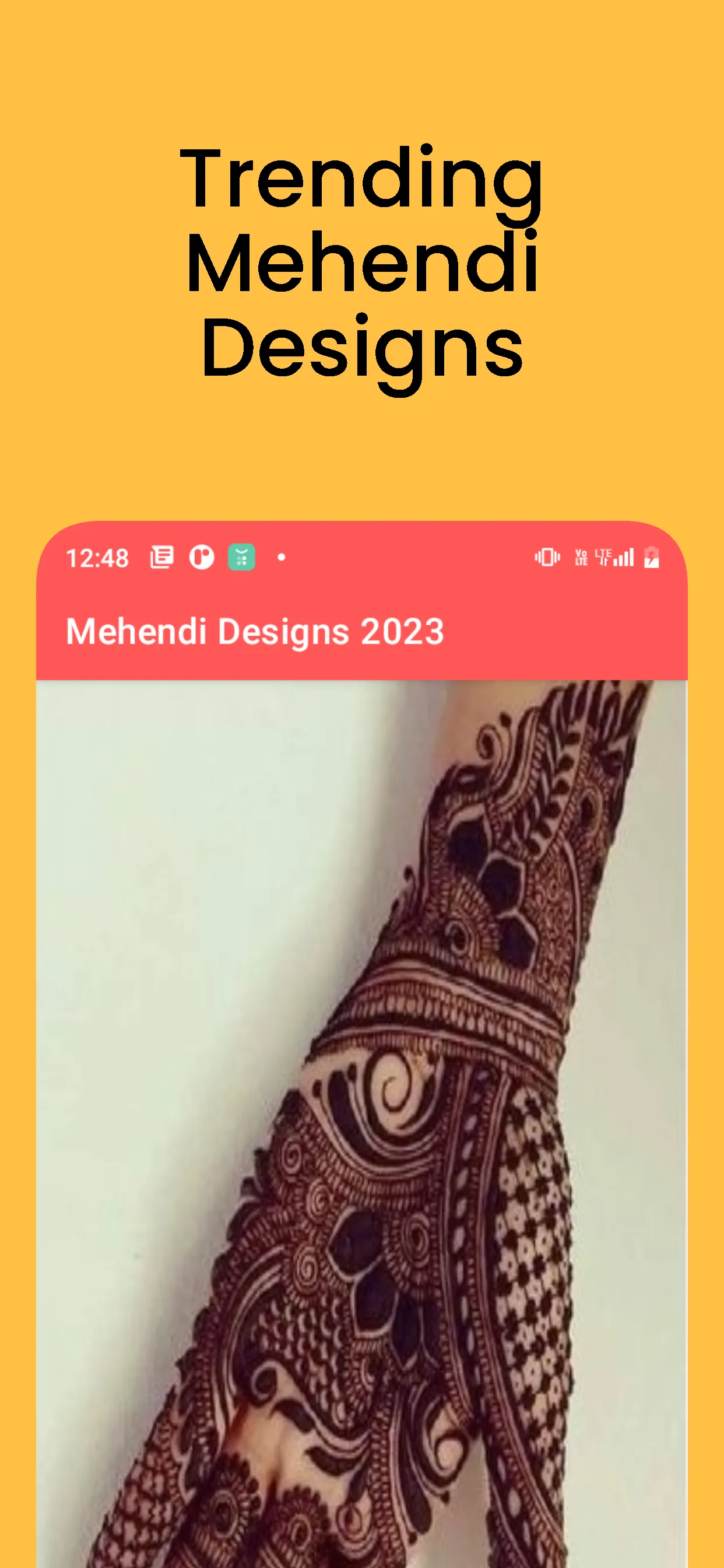 Mehndi Design 2025|Henna Bride | Indus Appstore | Screenshot