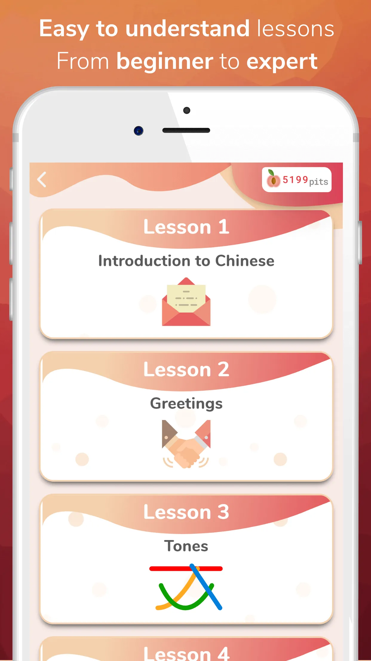 Learn Chinese - Chinese Peach | Indus Appstore | Screenshot