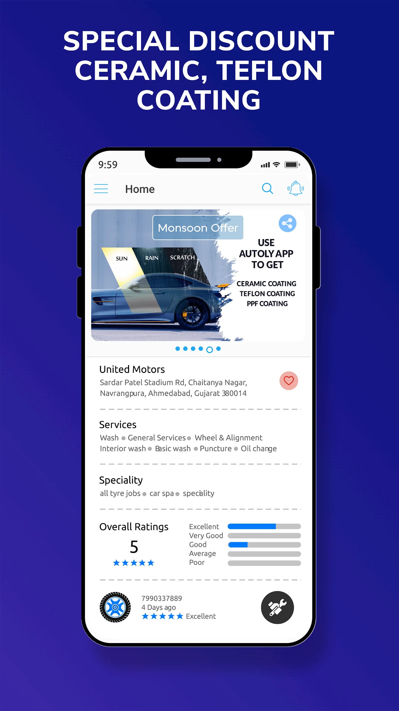 Autoly AutoCare | Indus Appstore | Screenshot