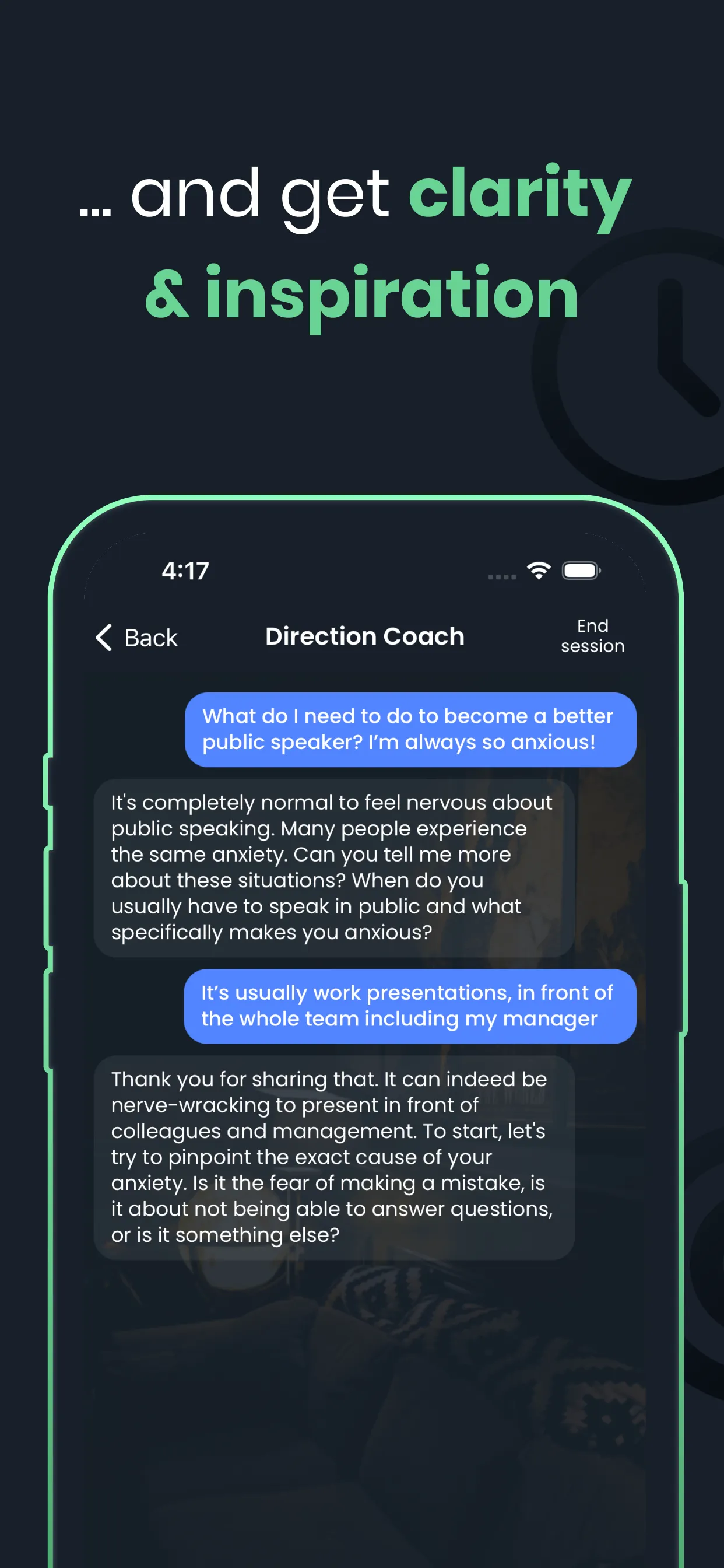 Direction: Coach & Adviser | Indus Appstore | Screenshot