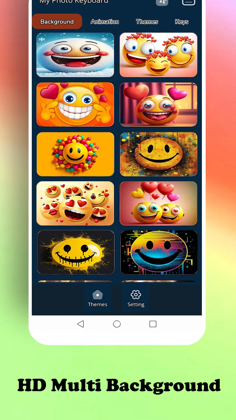 Animated Emoji Keyboard | Indus Appstore | Screenshot