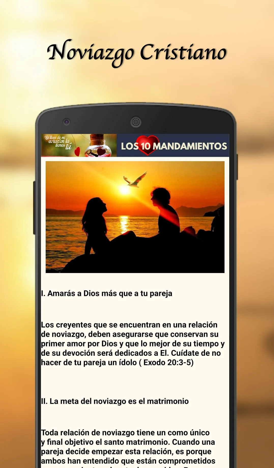 Noviazgo Cristiano | Indus Appstore | Screenshot