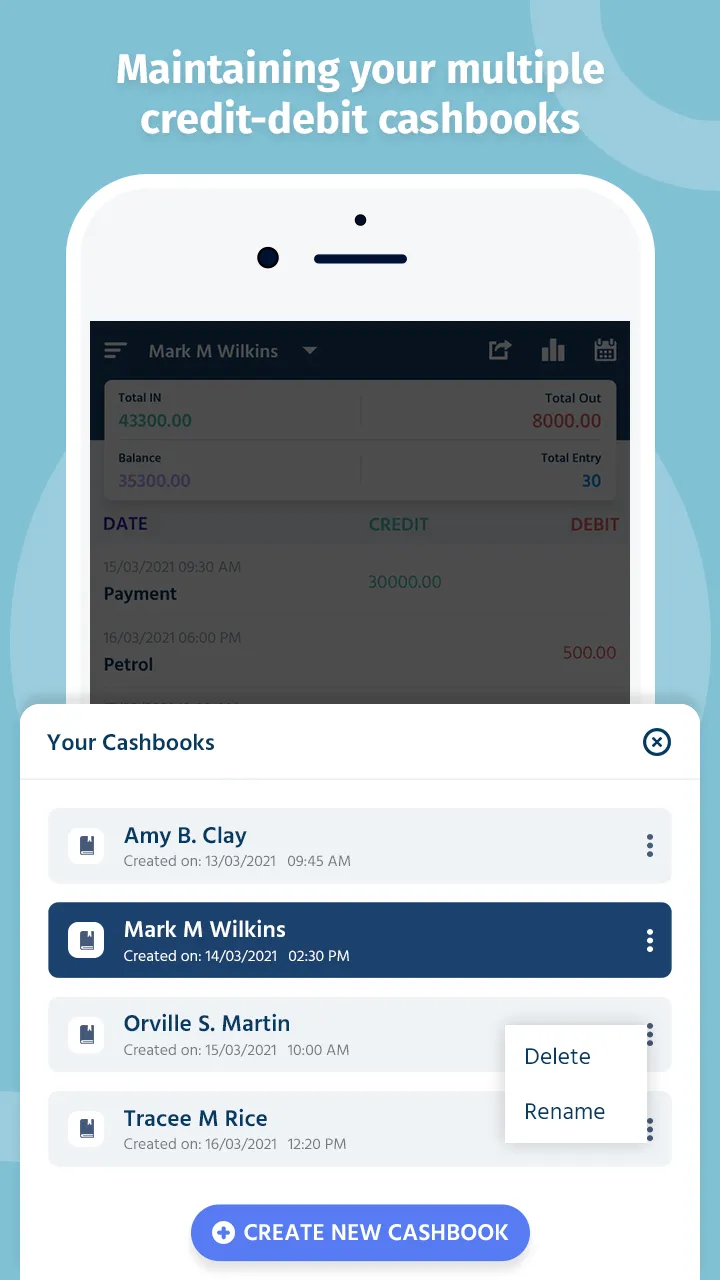 Digital Cashbook: Money Manage | Indus Appstore | Screenshot