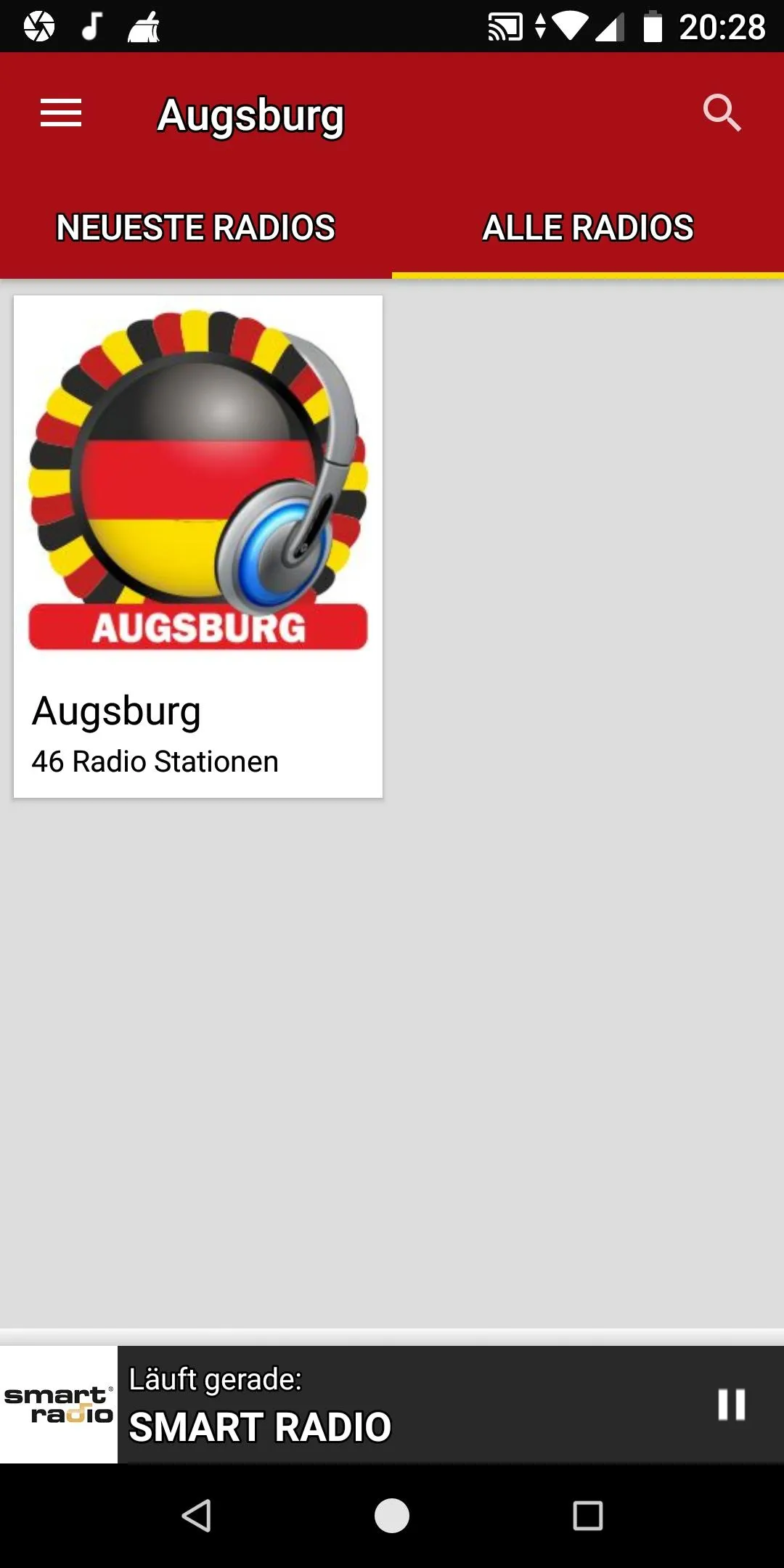 Radiosender aus Augsburg | Indus Appstore | Screenshot