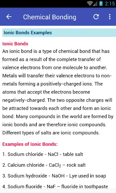 Learn Chemistry | Indus Appstore | Screenshot