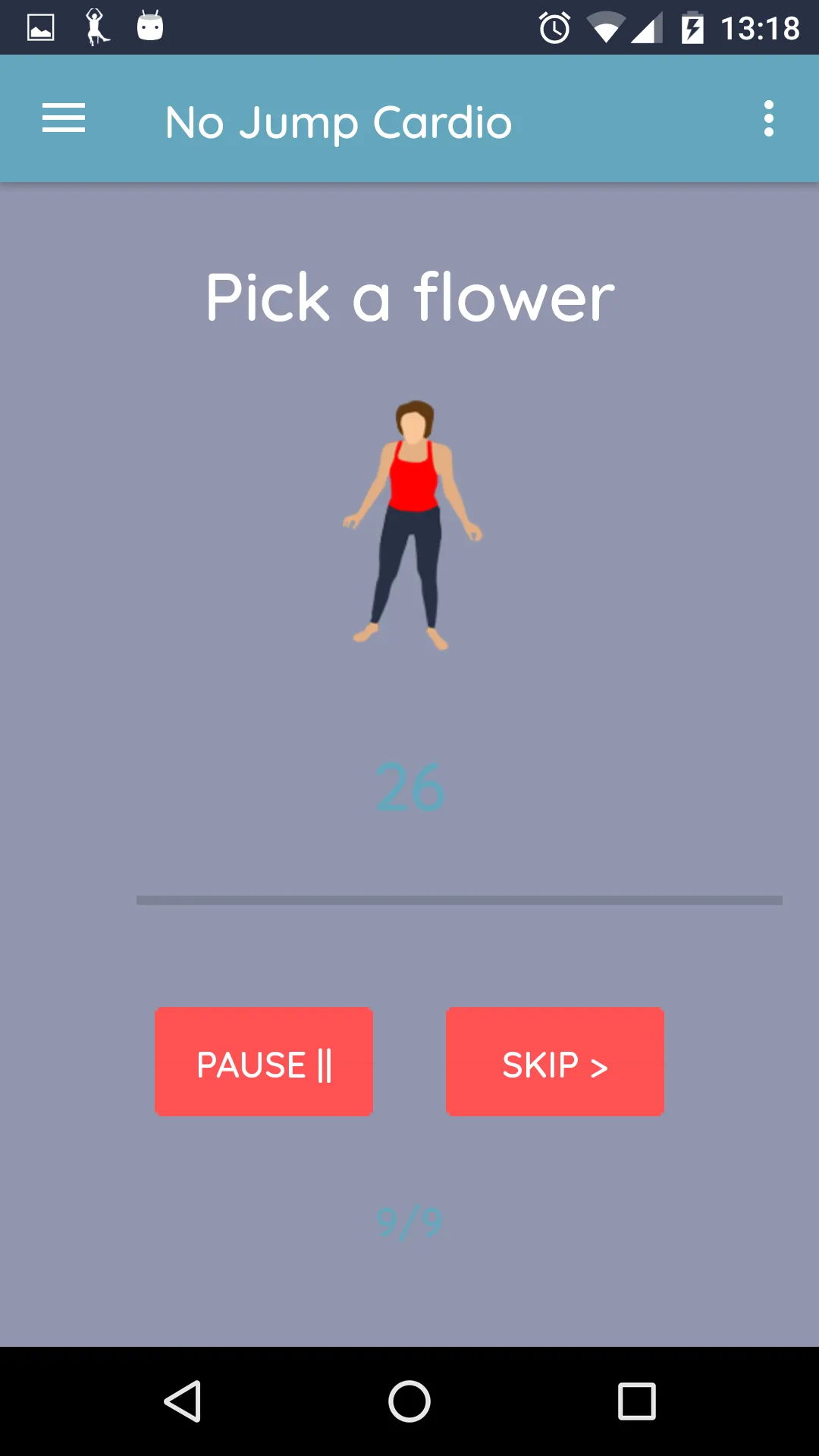 No Jump Cardio | Indus Appstore | Screenshot