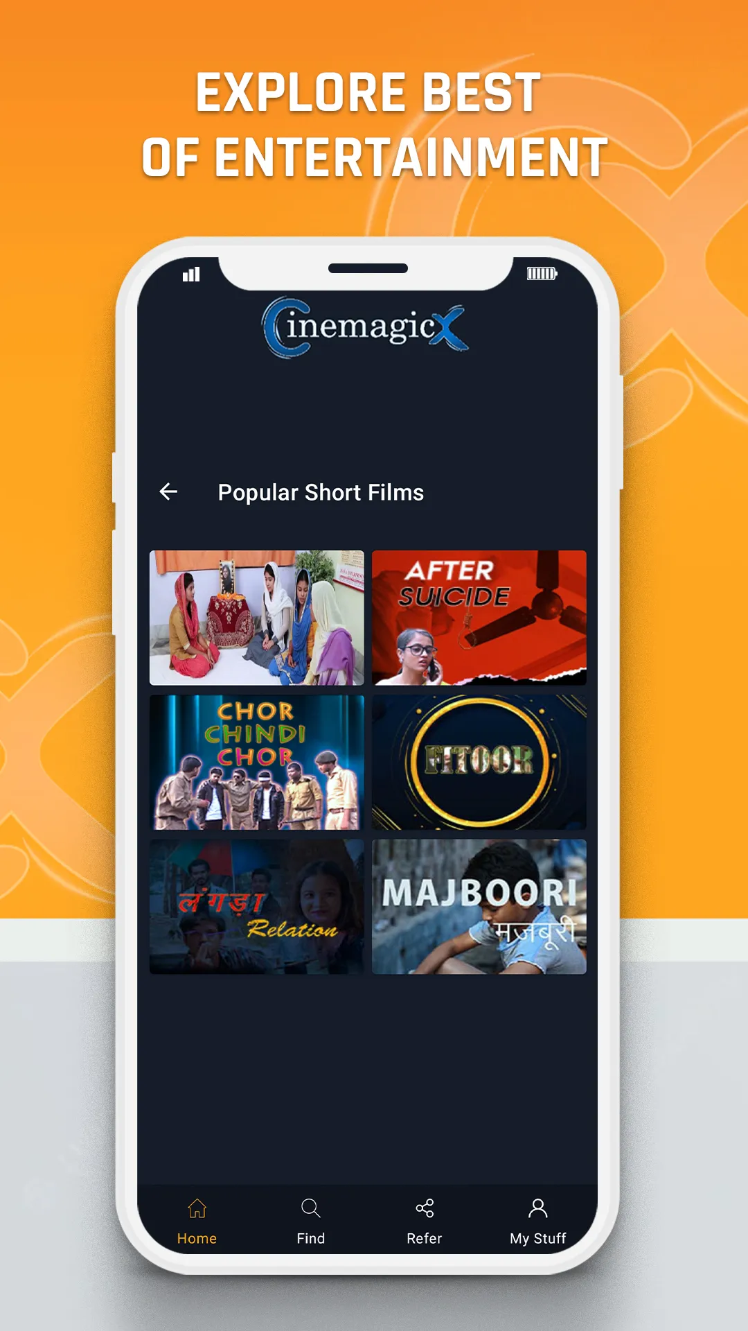 CinemagicX | Indus Appstore | Screenshot