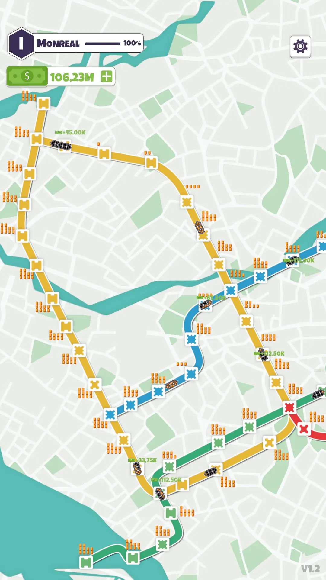 Subway Connect: Idle Metro Map | Indus Appstore | Screenshot