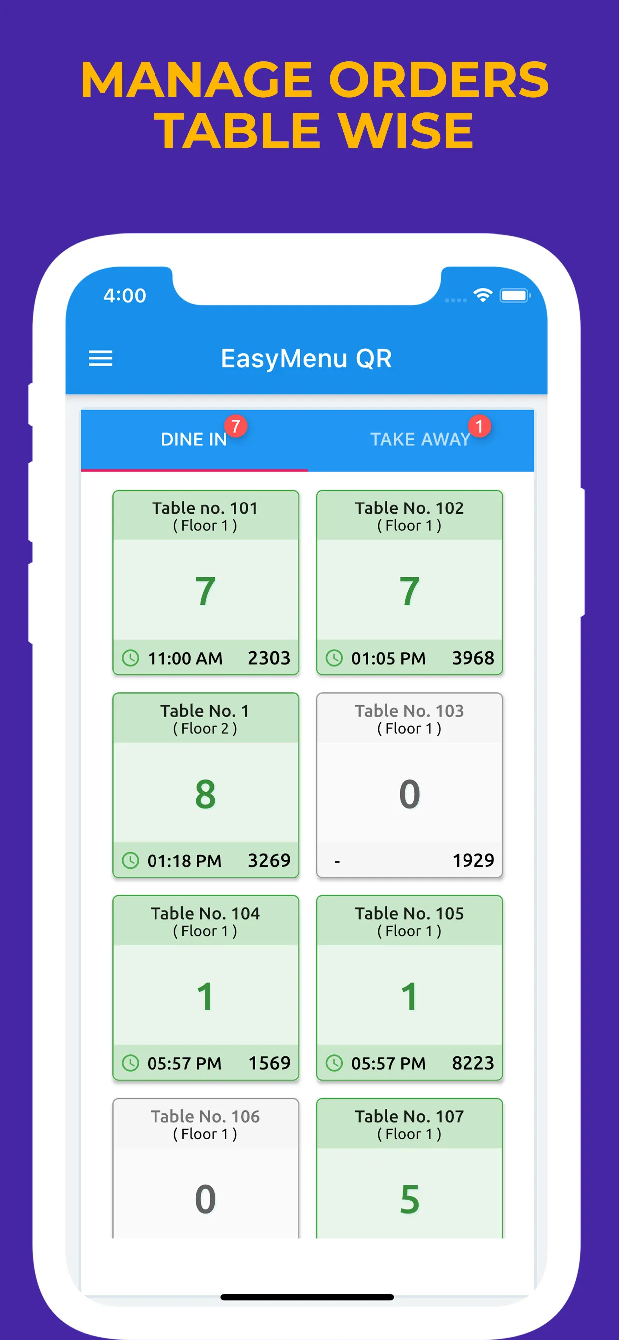 Easy Menu Qr | Indus Appstore | Screenshot