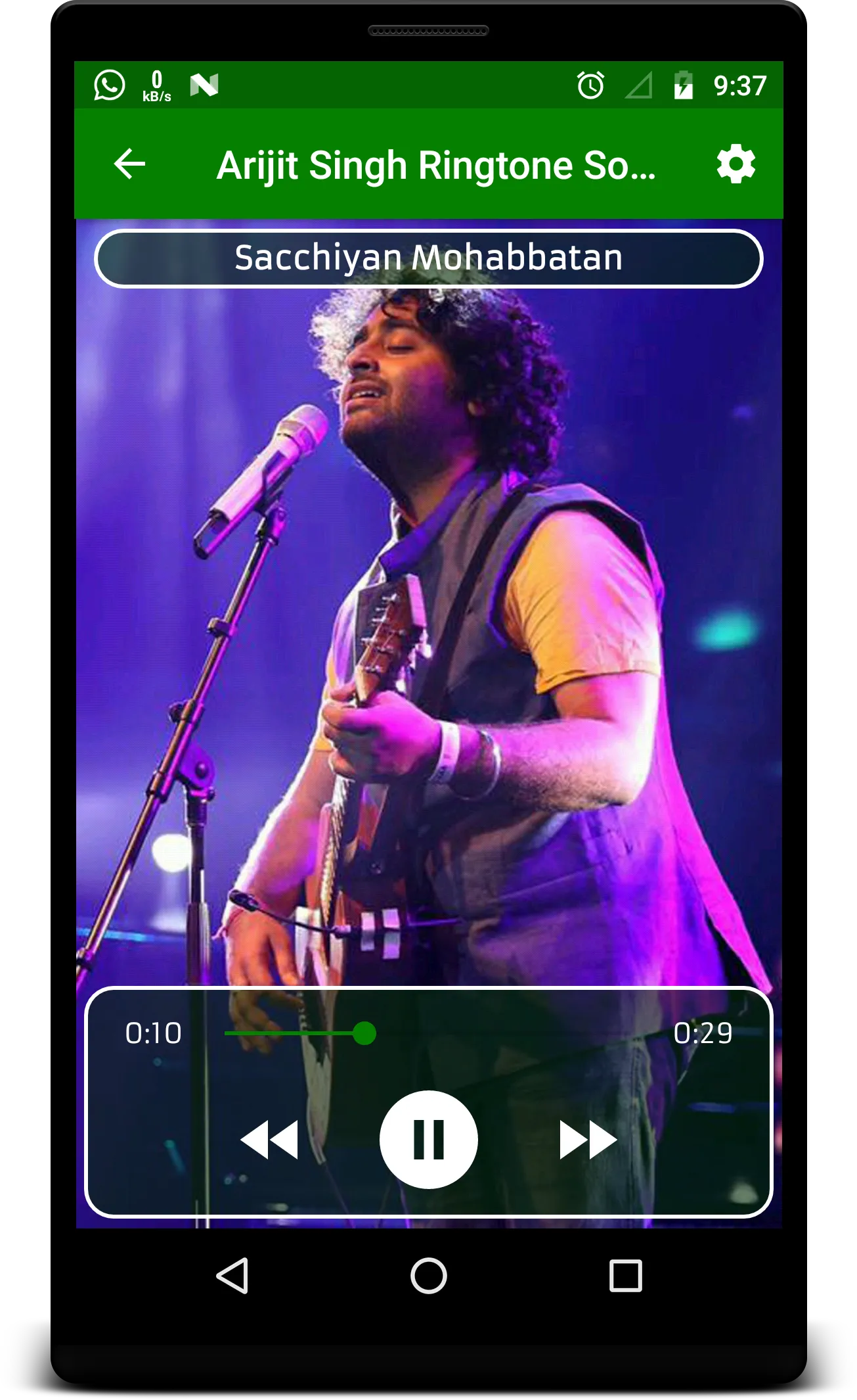 Arijit Singh Ringtone Songs | Indus Appstore | Screenshot