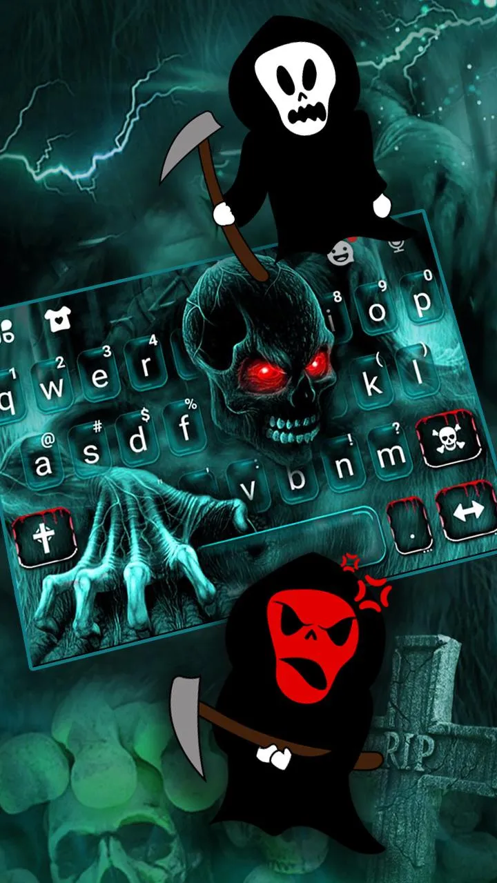 Zombie Skull 2 Theme | Indus Appstore | Screenshot